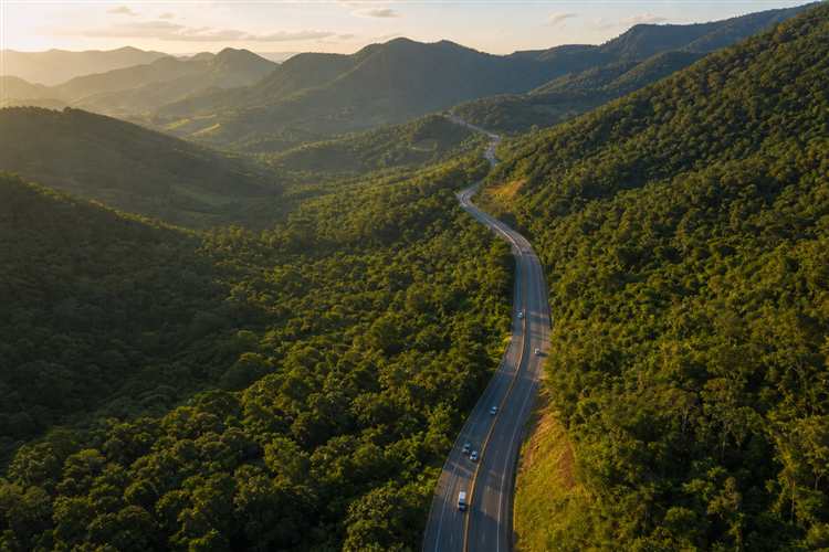 Rodovia em Santa Catarina